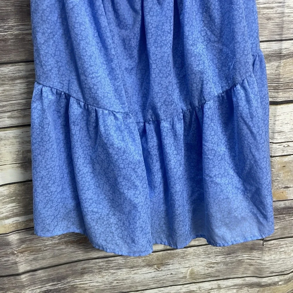 Stich & Pine Women's Medium‎ Dress Cottage Core Periwinkle Fairy Whimsical